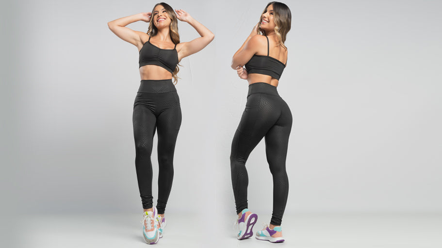 Desvendando o Estilo e Conforto: A Calça Fitness Cirrê Texturizada com Bolso