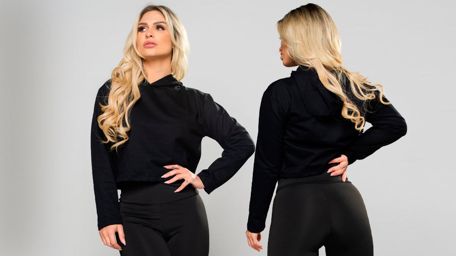 Descubra o Cropped Moletom Flanelado da MVB Modas: Conforto e Estilo para os Dias Frios