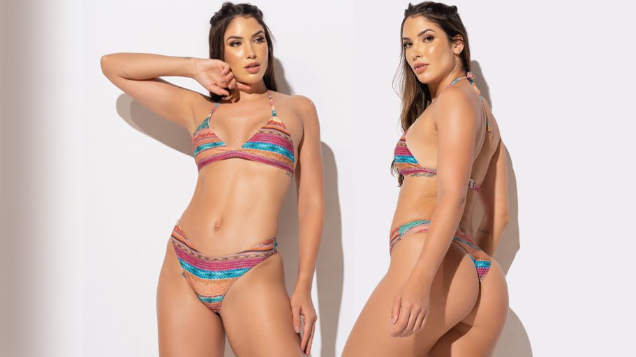 Desvendando o Charme do Biquíni Asa Delta: Cores e Estampas que Dão Asas à sua Estilo