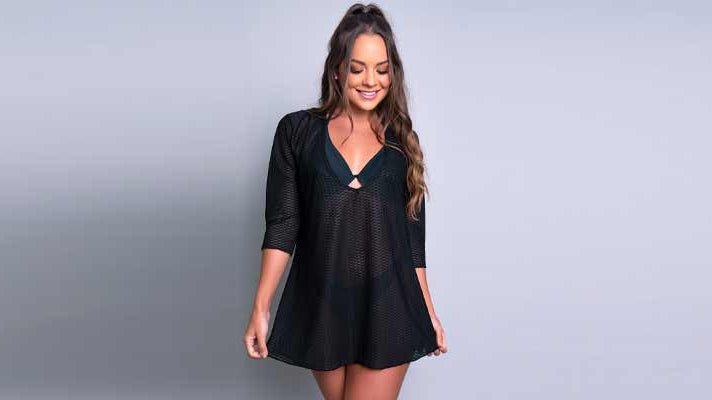 Saída De Praia Curta: leveza, estilo e praticidade para dias de sol inesquecíveis