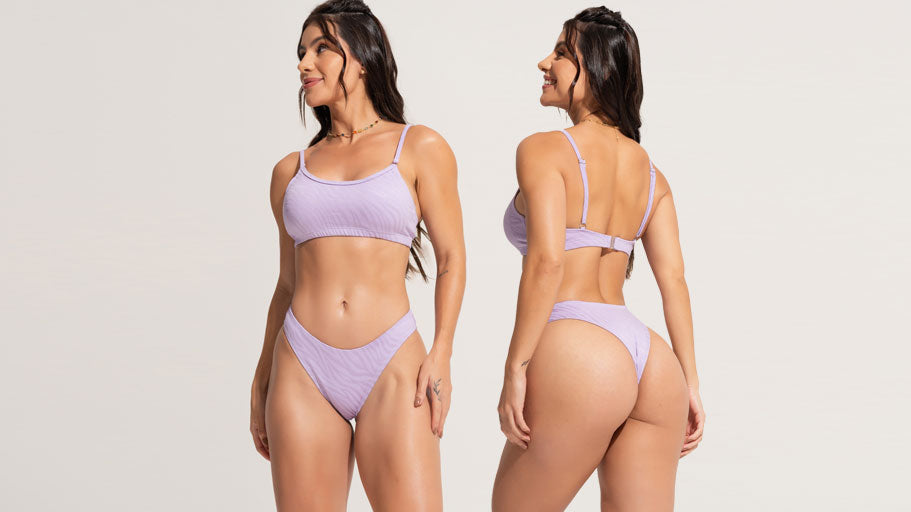 🌴 Biquíni Top Alcinha Bojo Asa Delta Jacquard: Modernidade, Estilo e Conforto