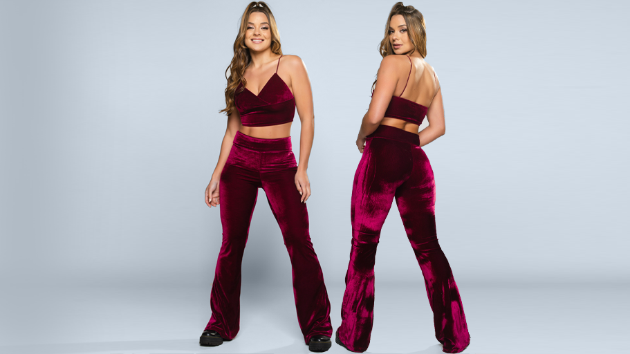 Como arrasar usando calça de veludo molhado!