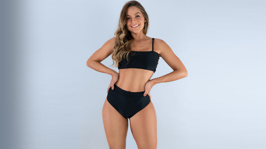 Biquínis com top faixa estão em alta!