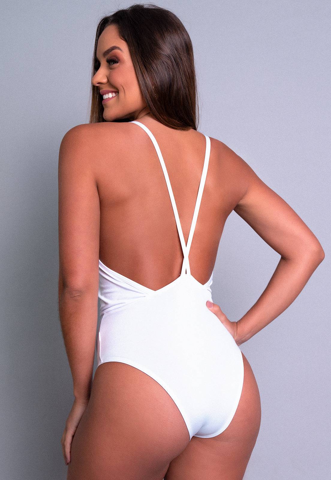 Body Bojo Alcinha Collant Vermelho - MVB MODAS