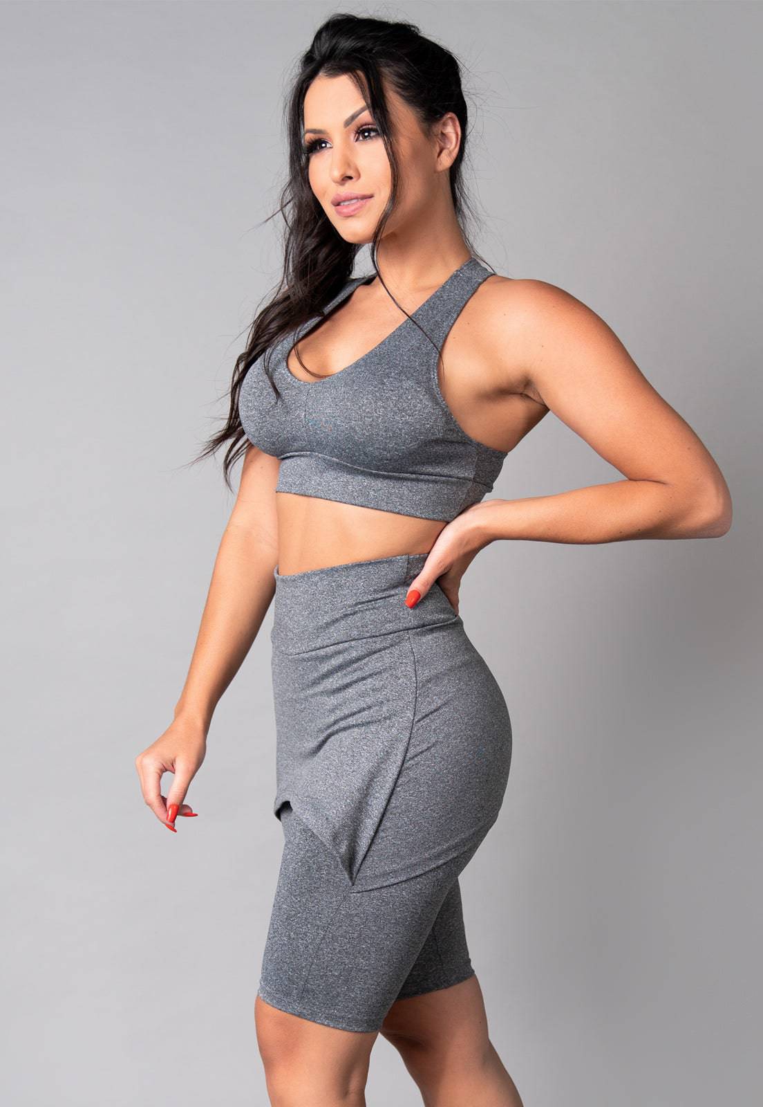 Bermuda Tapa Bumbum Suplex Vinho - MVB MODAS