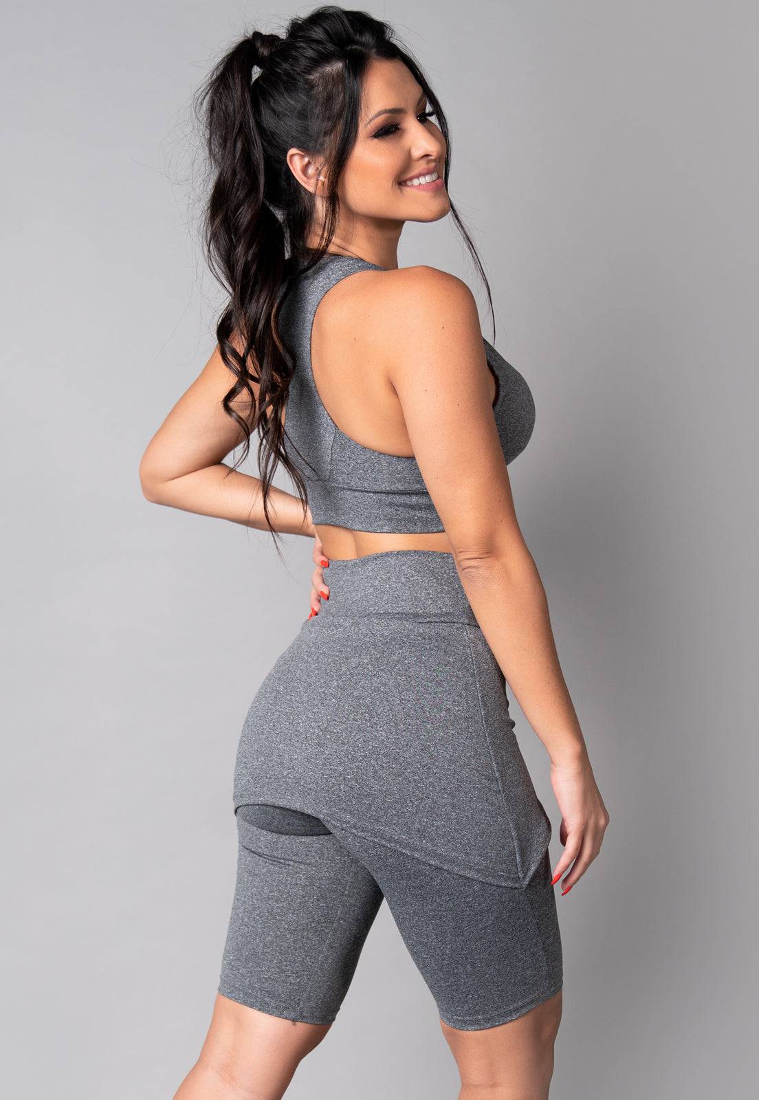 Bermuda Tapa Bumbum Suplex Vinho - MVB MODAS