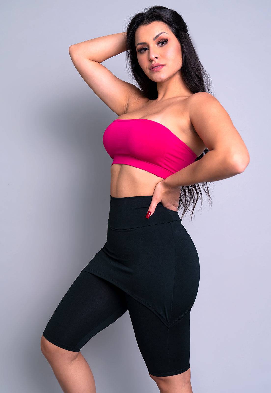 Bermuda Tapa Bumbum Suplex Vinho - MVB MODAS