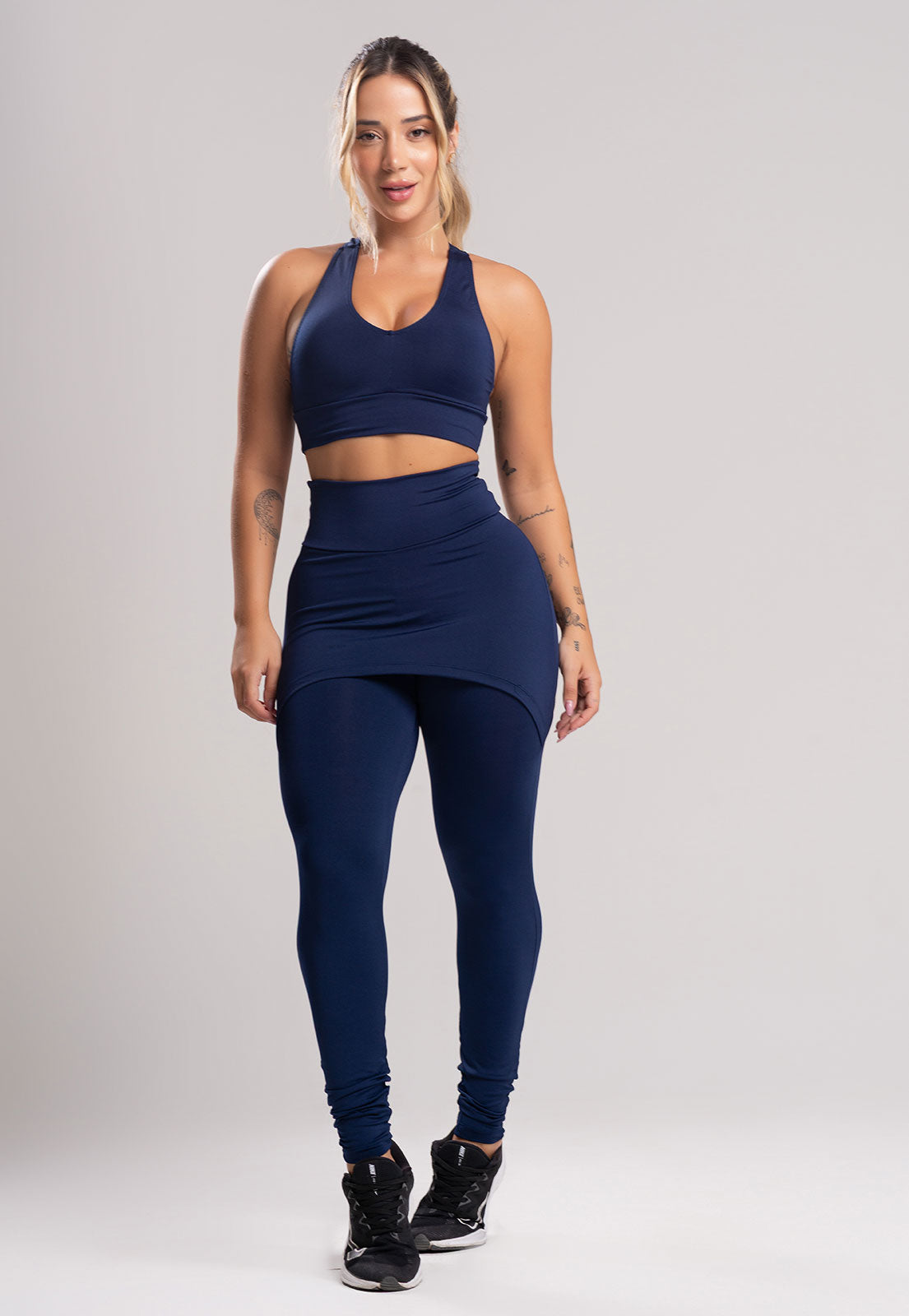 Calça Legging Suplex Saia Tapa Bumbum Safari - MVB MODAS