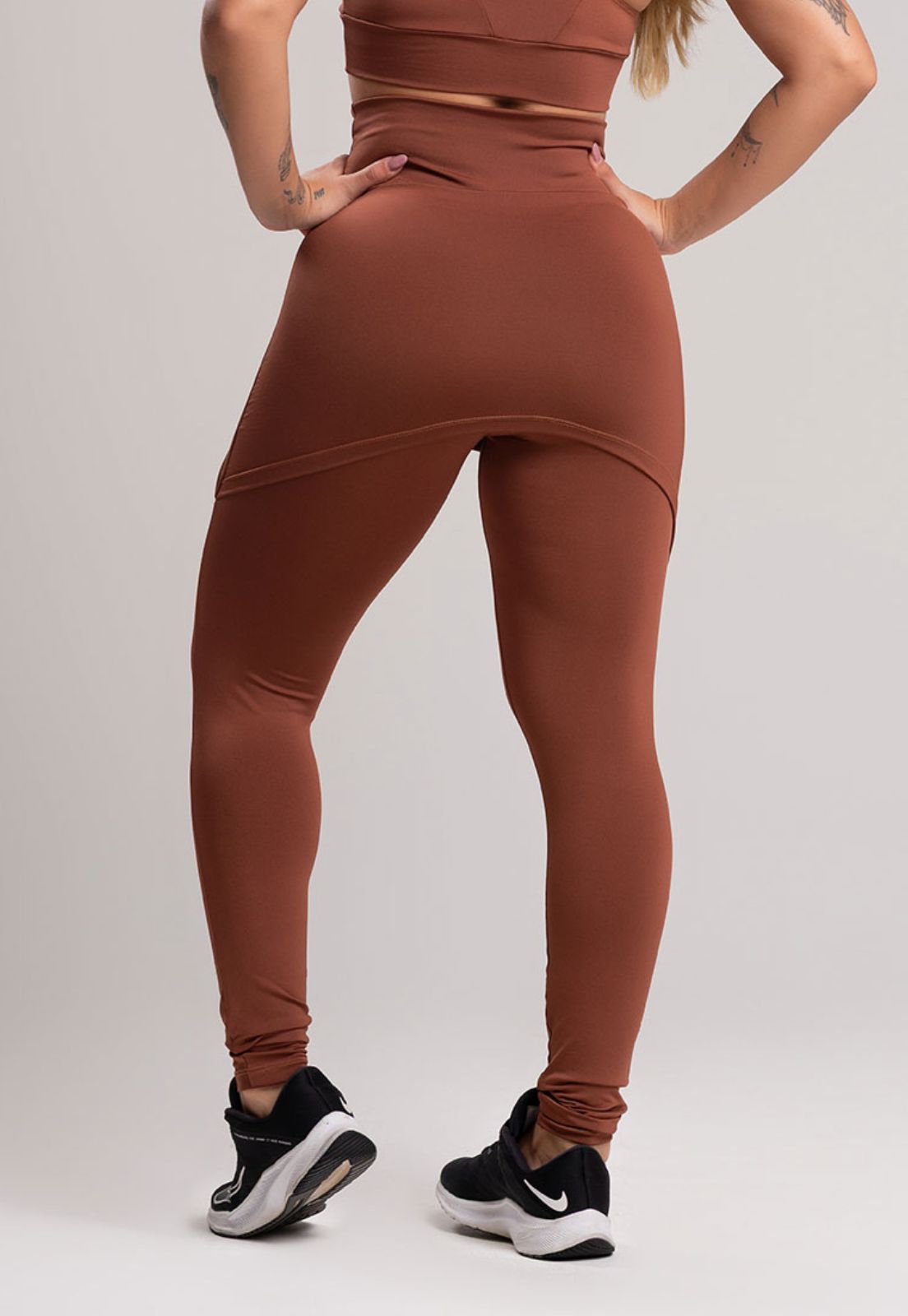 Calça Legging Suplex Saia Tapa Bumbum Safari - MVB MODAS