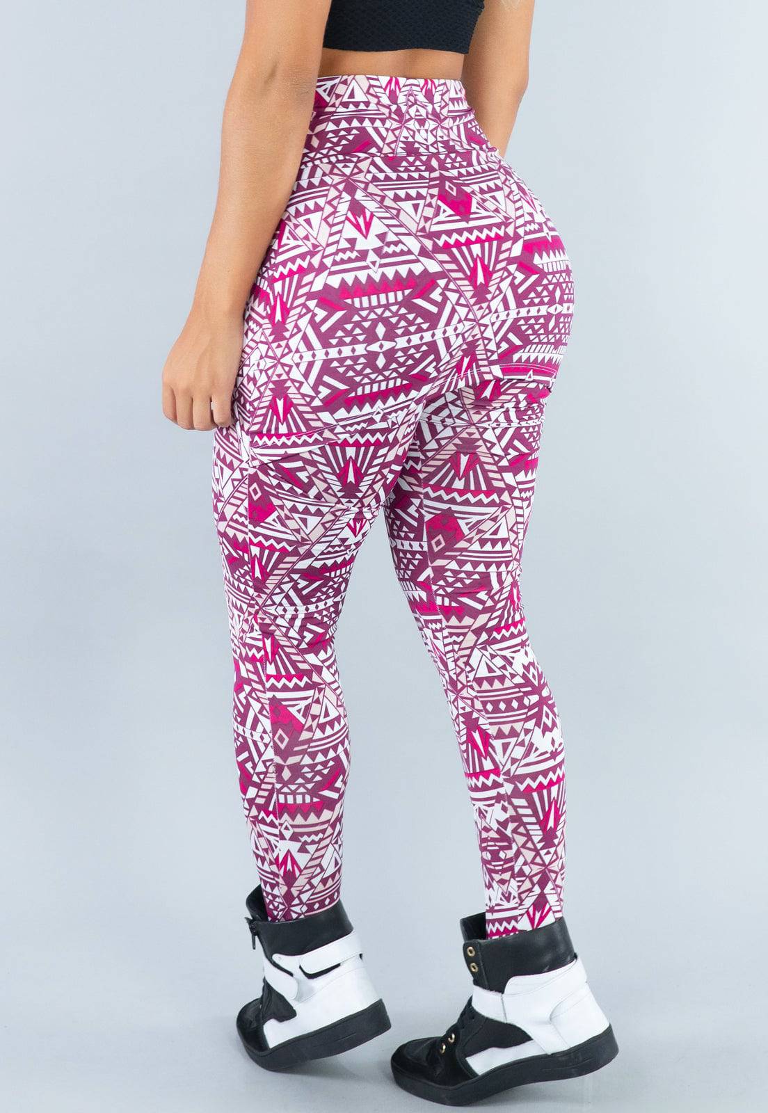 Calça Legging Suplex Saia Tapa Bumbum Espelhado - MVB MODAS