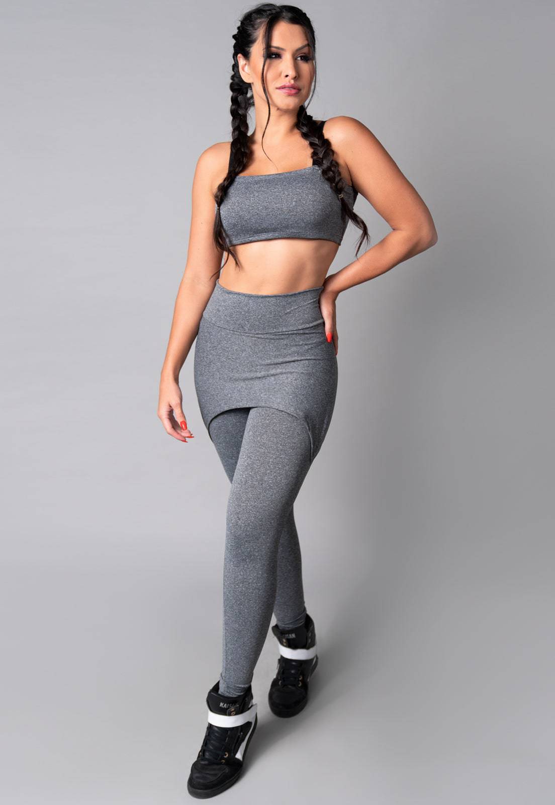 Calça Legging Suplex Saia Tapa Bumbum Mandala - MVB MODAS