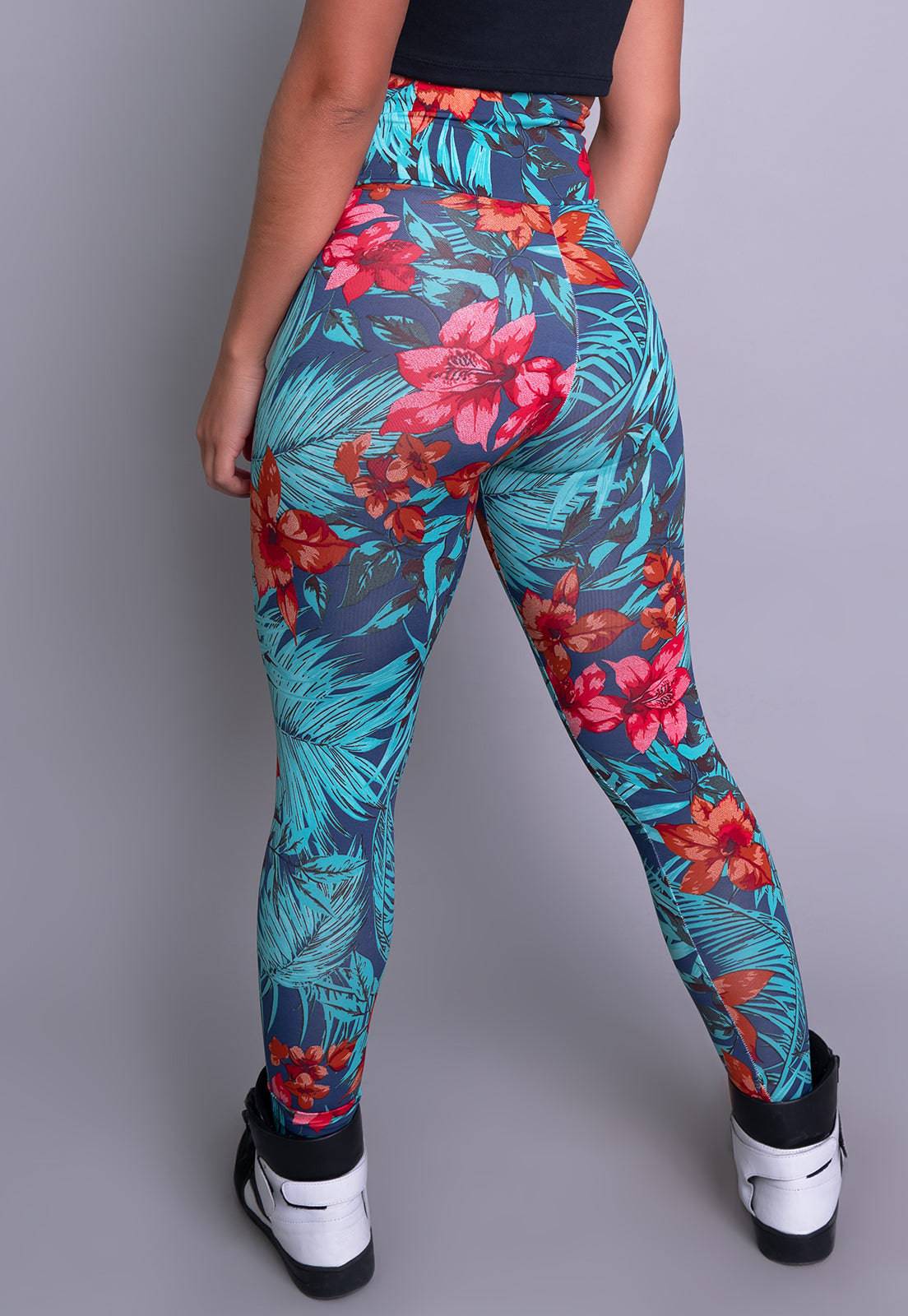 Calça Legging Cintura Alta Mandala - MVB MODAS