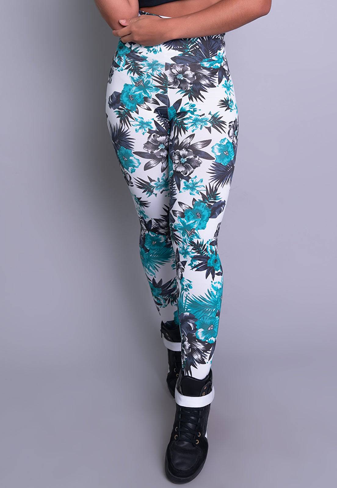 Calça Legging Cintura Alta Mandala - MVB MODAS