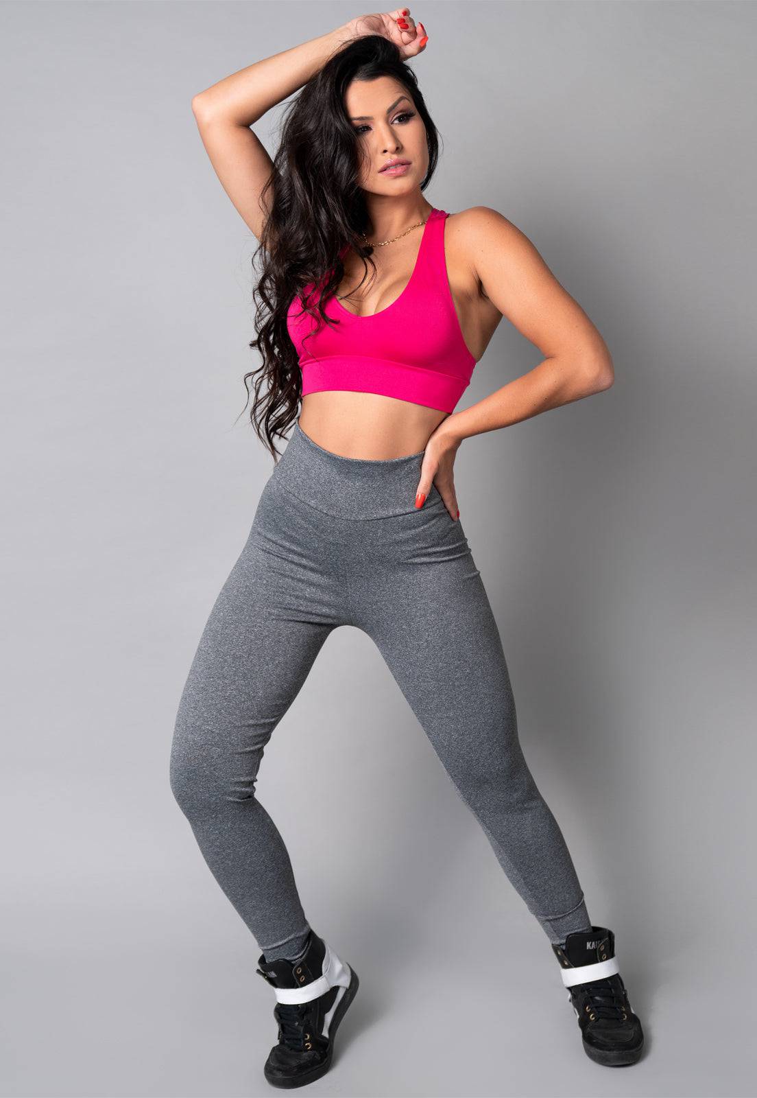 Calça Legging Cintura Alta Mandala - MVB MODAS