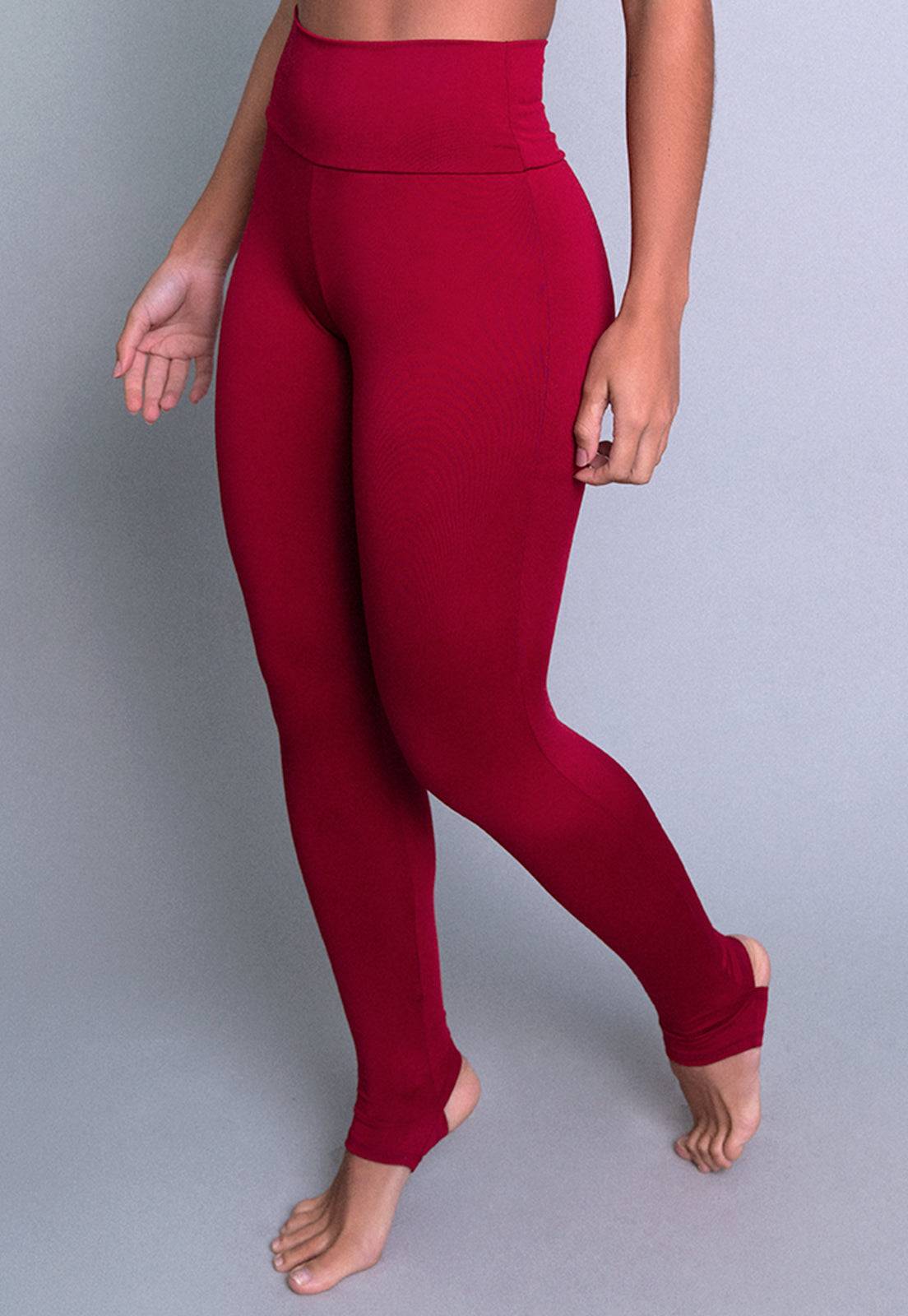 Calça Legging Pezinho Cintura Alta Cinza - MVB MODAS