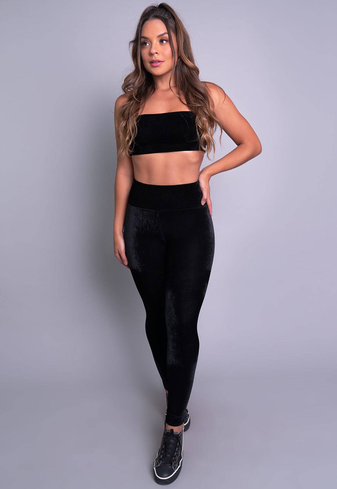 Calça Veludo Molhado Vinho - MVB MODAS