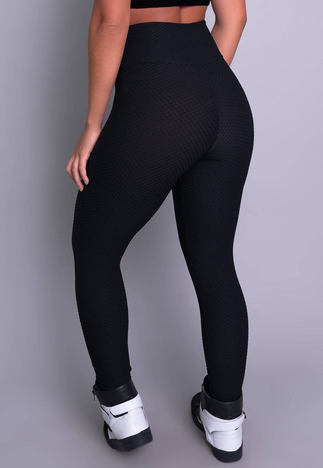 Calça Legging Bolha Cintura Alta Vermelho - MVB MODAS