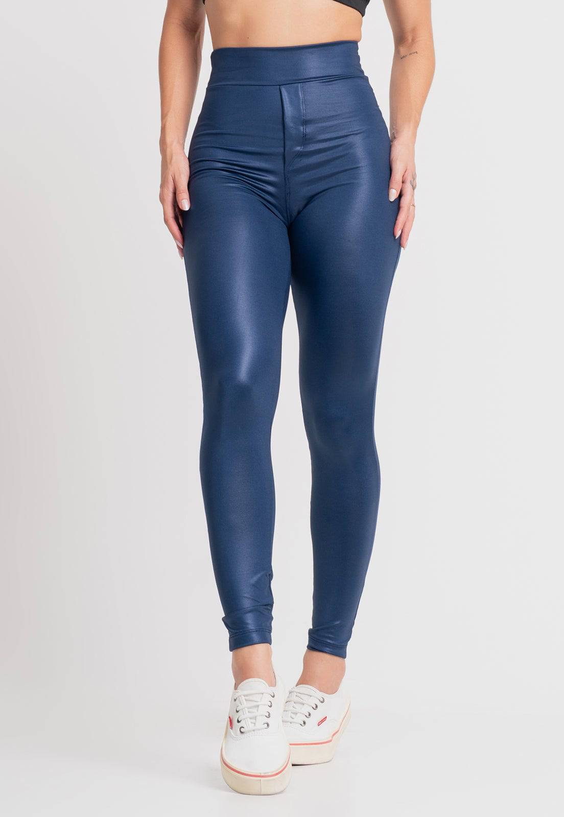 Calça Cirrê Disco Hot Pants Preto - MVB MODAS