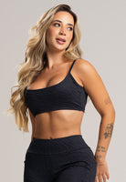 Top Alcinha Costas Nua Jacquard Lilás - MVB MODAS