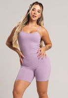 Macaquinho Fitness Alcinha Costas Nua Poliamida Preto - MVB MODAS