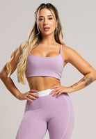 Top Duplo Alcinha de Regulagem Poliamida Preto - MVB MODAS