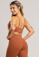 Top Duplo Alcinha de Regulagem Poliamida Preto - MVB MODAS