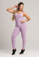 Macacão Fitness Longo Costa Nua Poliamida Preto - MVB MODAS