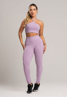 Calça Legging Cintura Alta Poliamida Pistache - MVB MODAS