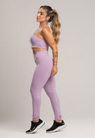 Calça Legging Cintura Alta Poliamida Pistache - MVB MODAS