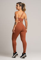 Calça Legging Cintura Alta Poliamida Pistache - MVB MODAS