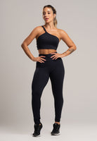 Calça Legging Cintura Alta Poliamida Pistache - MVB MODAS