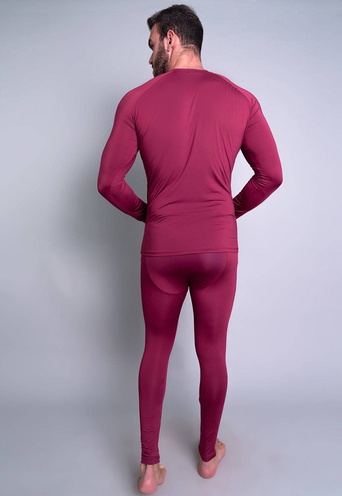 Conjunto Masculino Segunda Pele Térmica Proteção Uv 50+ Preto - MVB MODAS