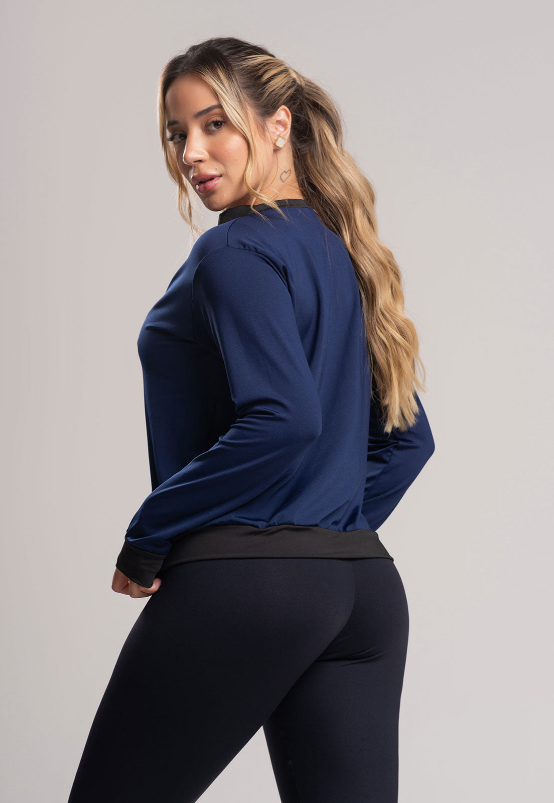 Casaco Jaqueta Suplex Feminino Inverno Safari - MVB MODAS