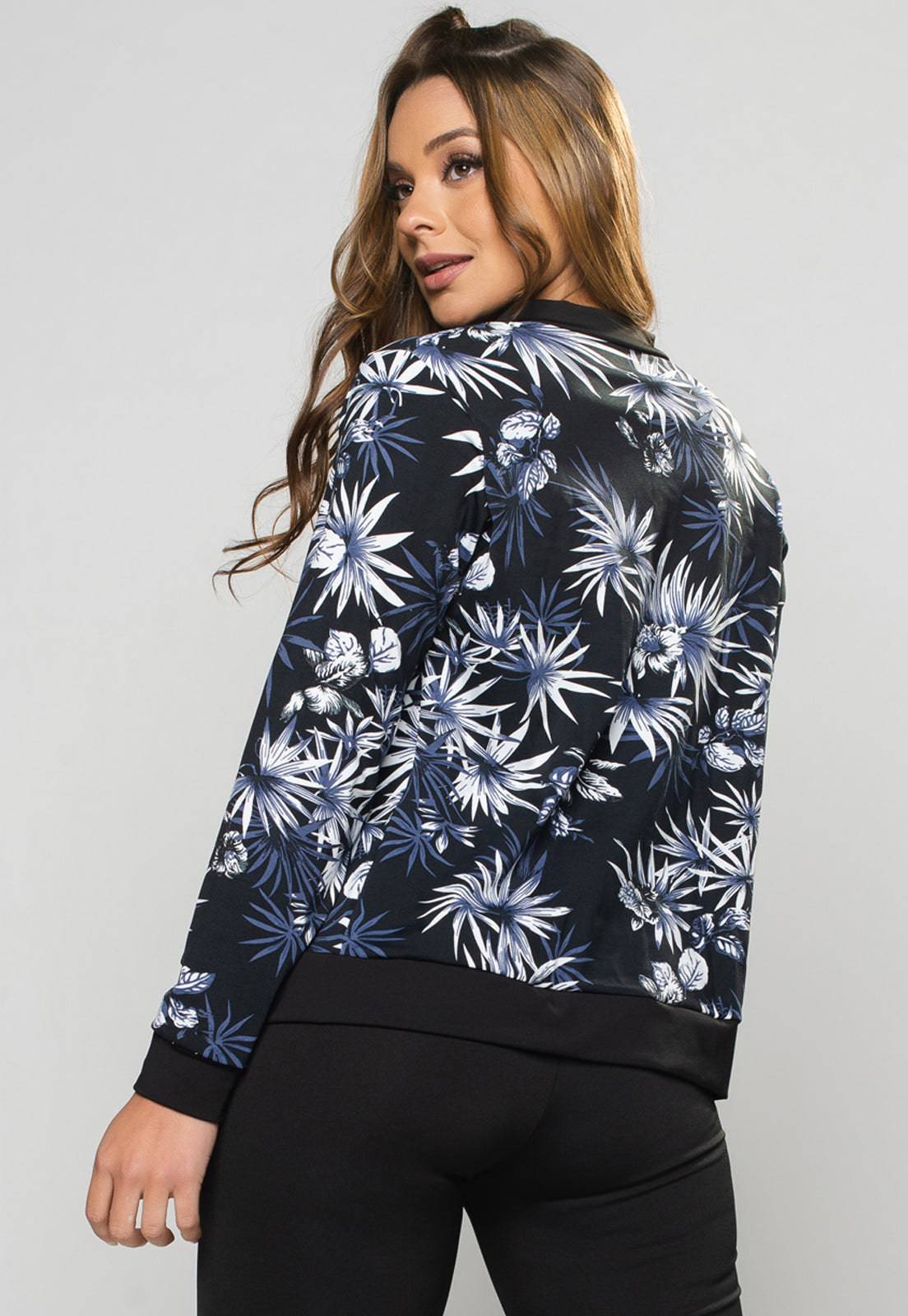 Casaco Jaqueta Suplex Feminino Inverno Mandala - MVB MODAS