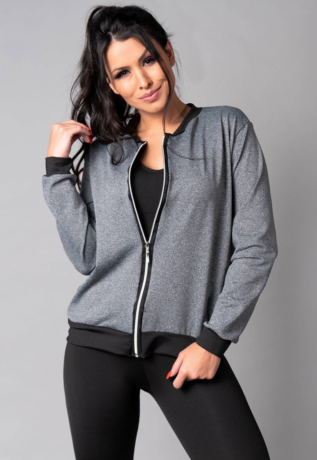 Casaco Jaqueta Suplex Feminino Inverno Nuance - MVB MODAS