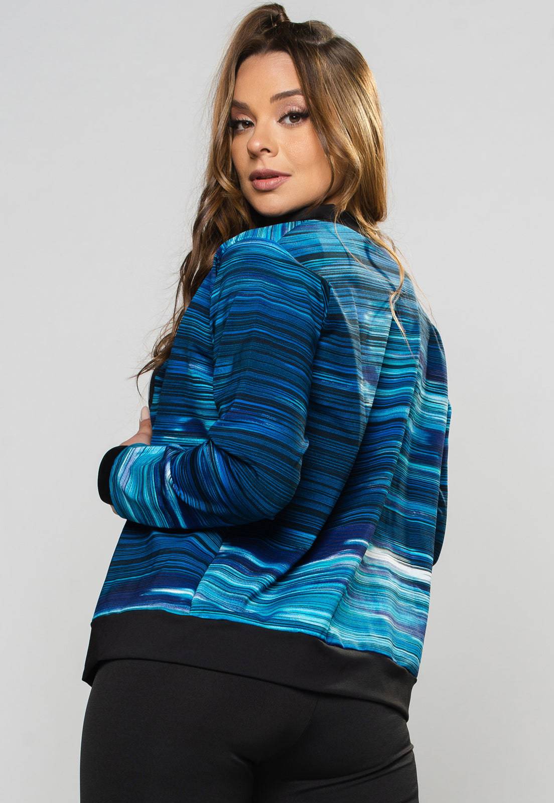 Casaco Jaqueta Suplex Feminino Inverno Nuance - MVB MODAS