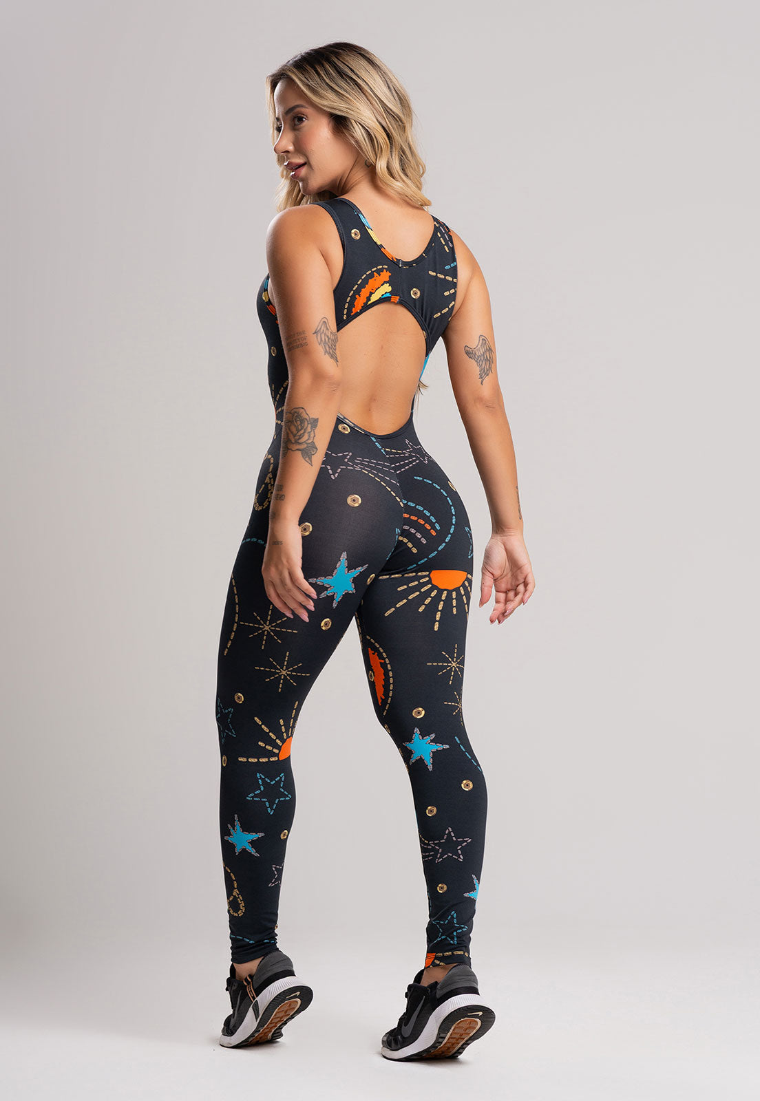 Macacão Longo Costa Nua Marrom - MVB MODAS