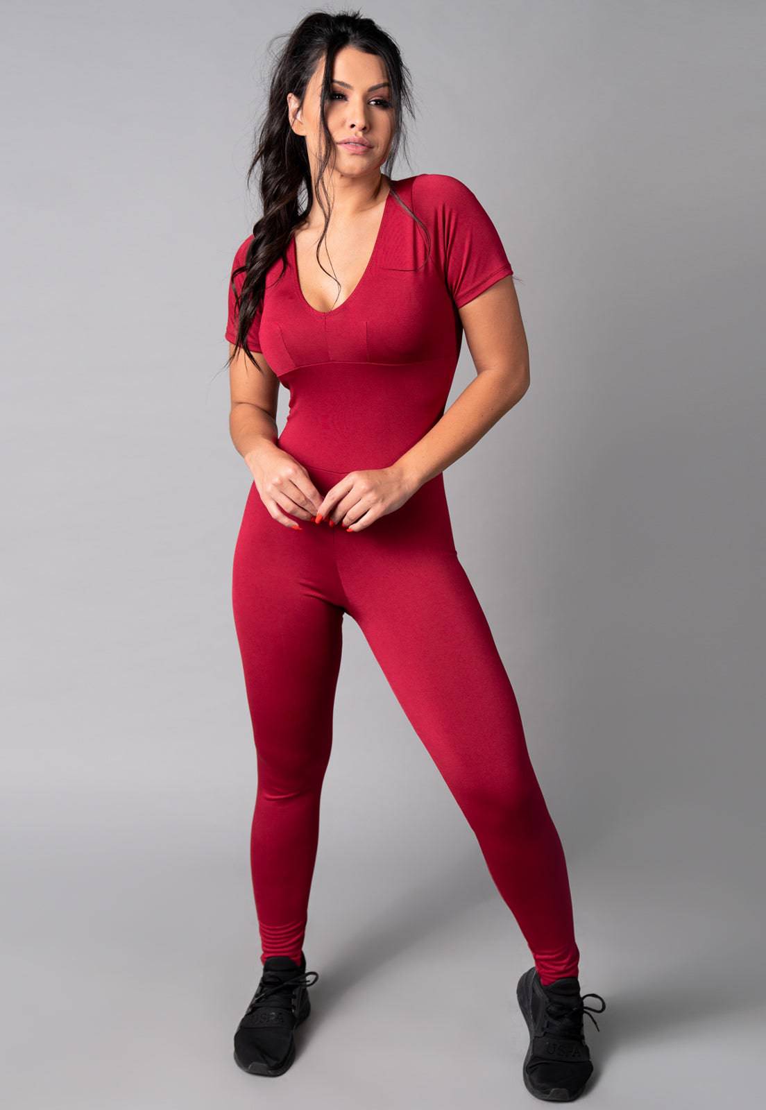 Macacão Longo Manga Curta Costa Fechada Mandala - MVB MODAS