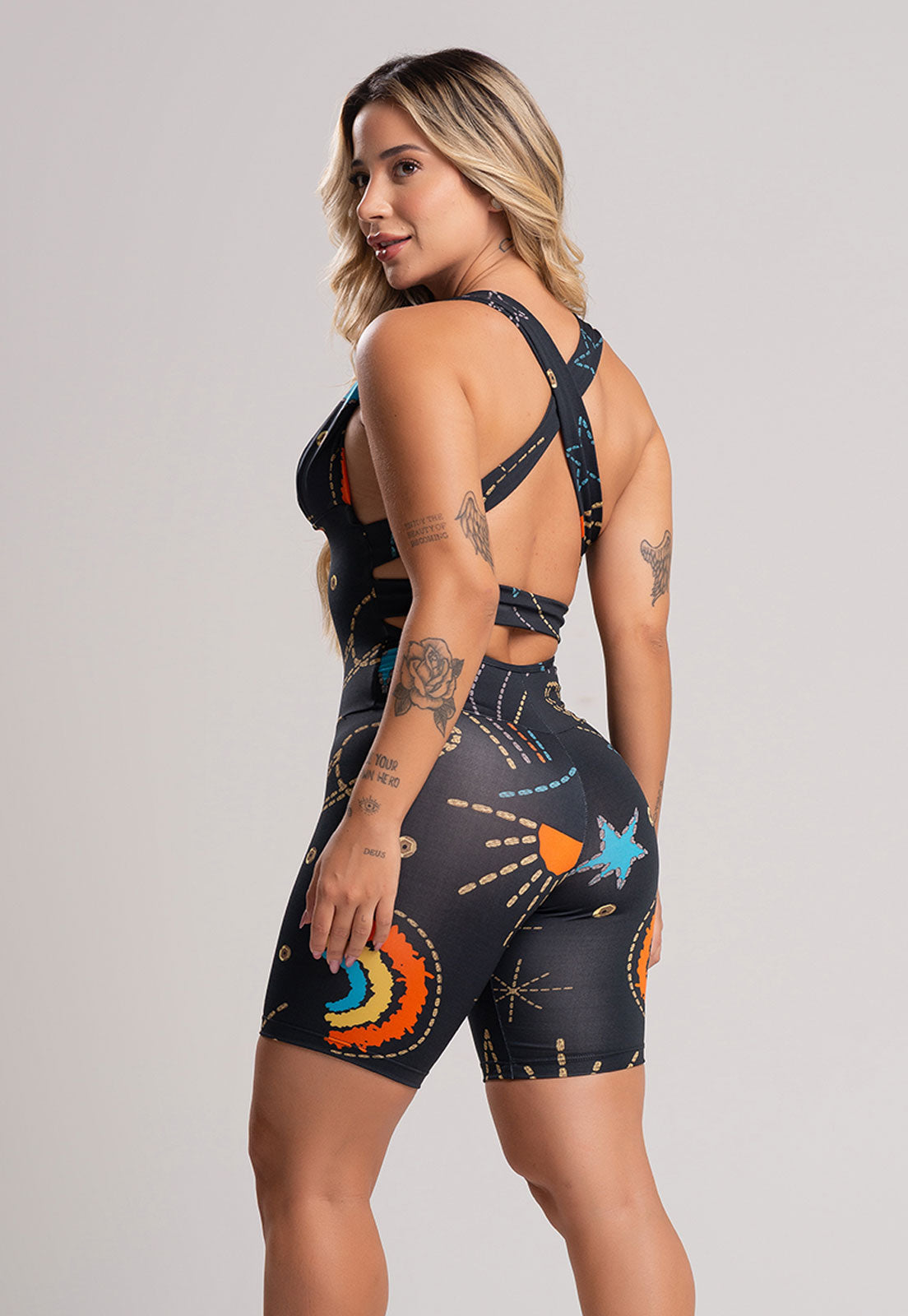 Macaquinho Bojo Curto Marrom - MVB MODAS