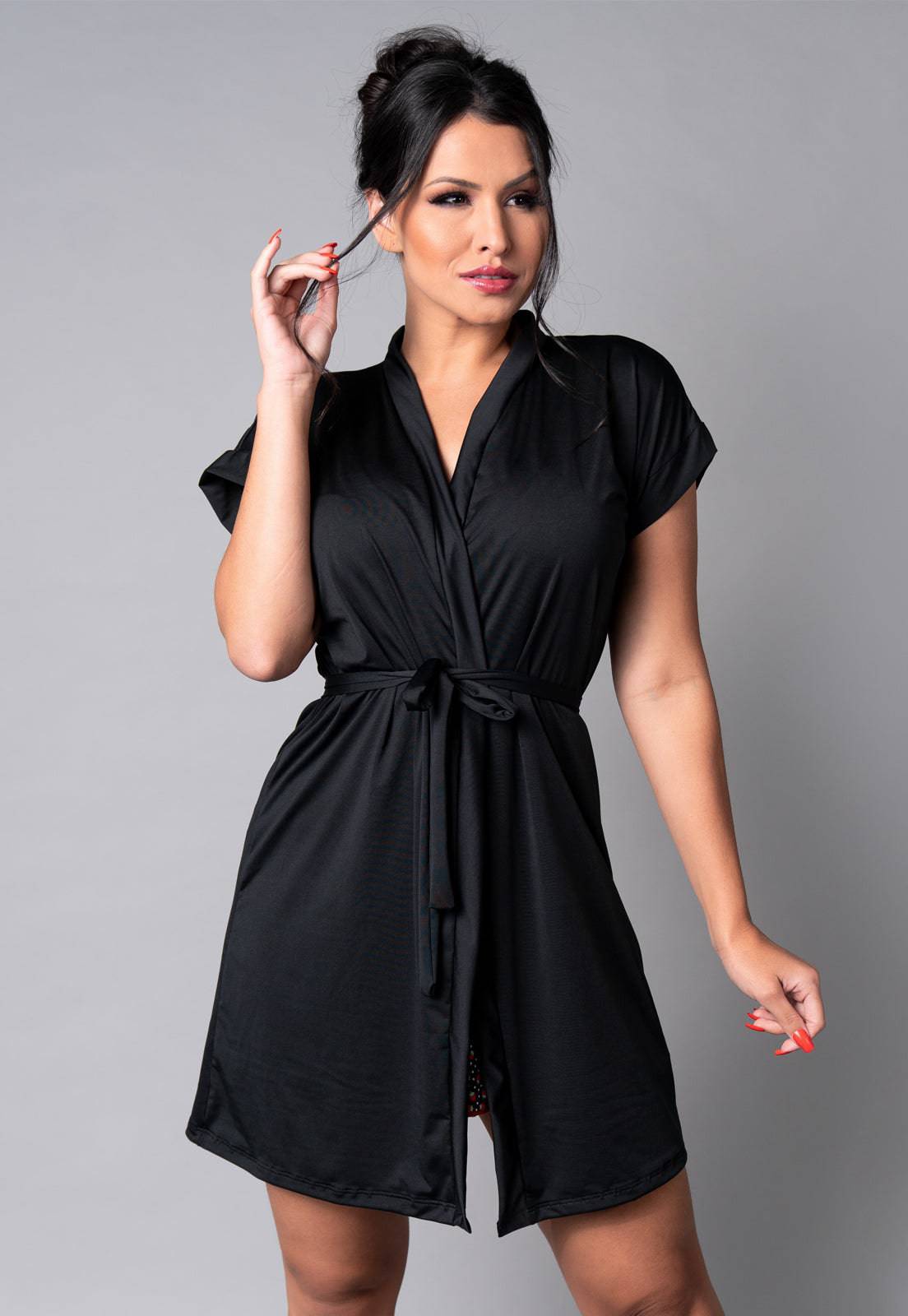 Hobby Roupão Noiva Robe Branco - MVB MODAS