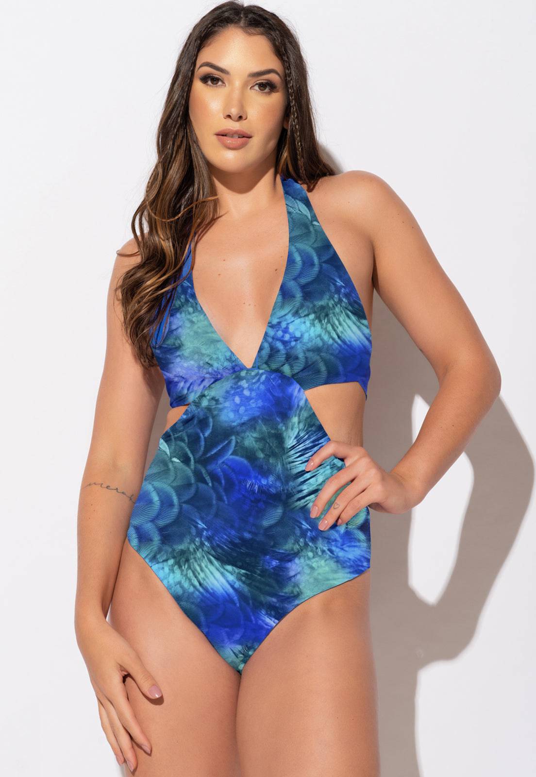 Maiô Engana Mamãe Decote Cavado Rosa - MVB MODAS