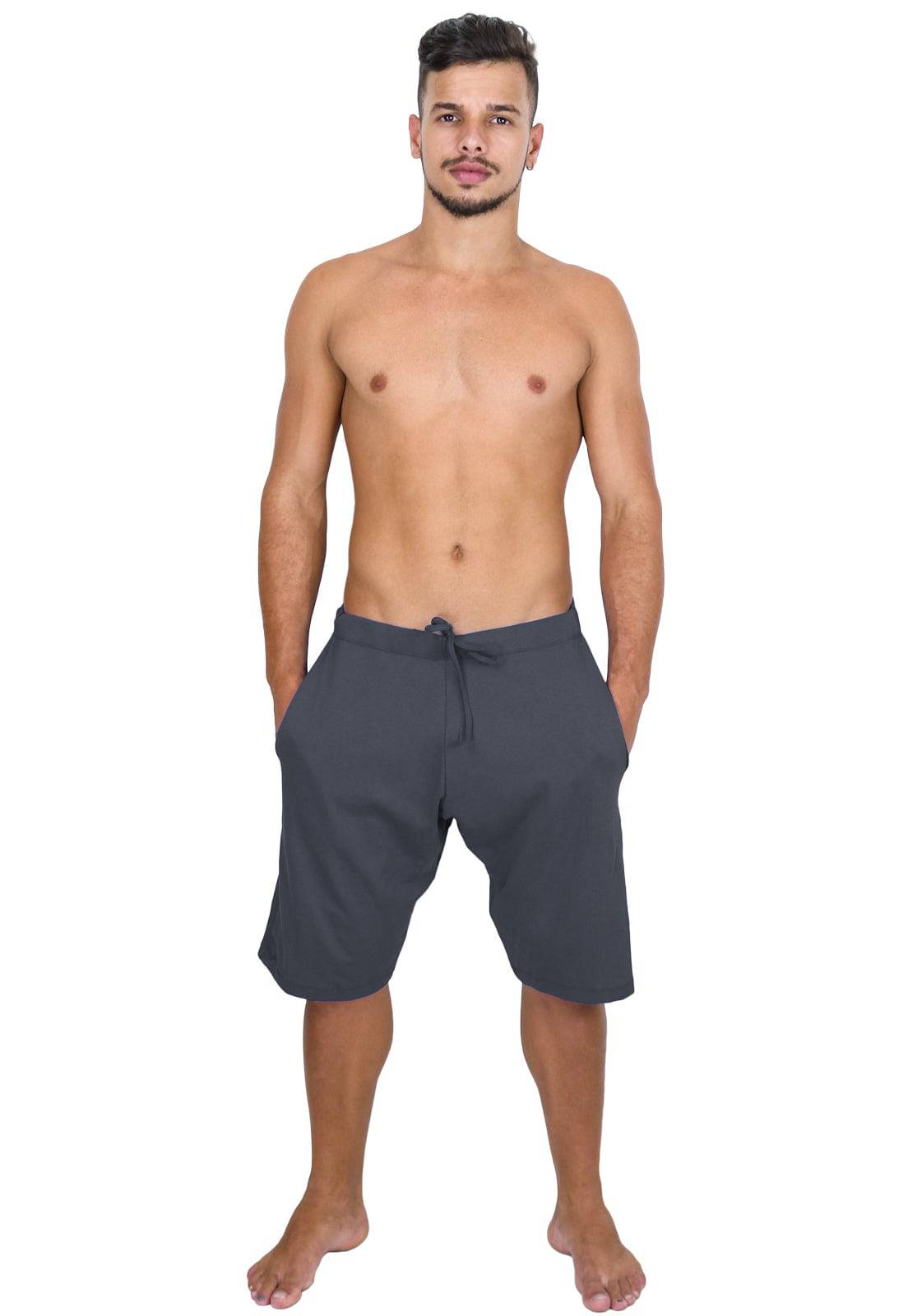 Bermuda Ribana Masculina Cinza - MVB MODAS