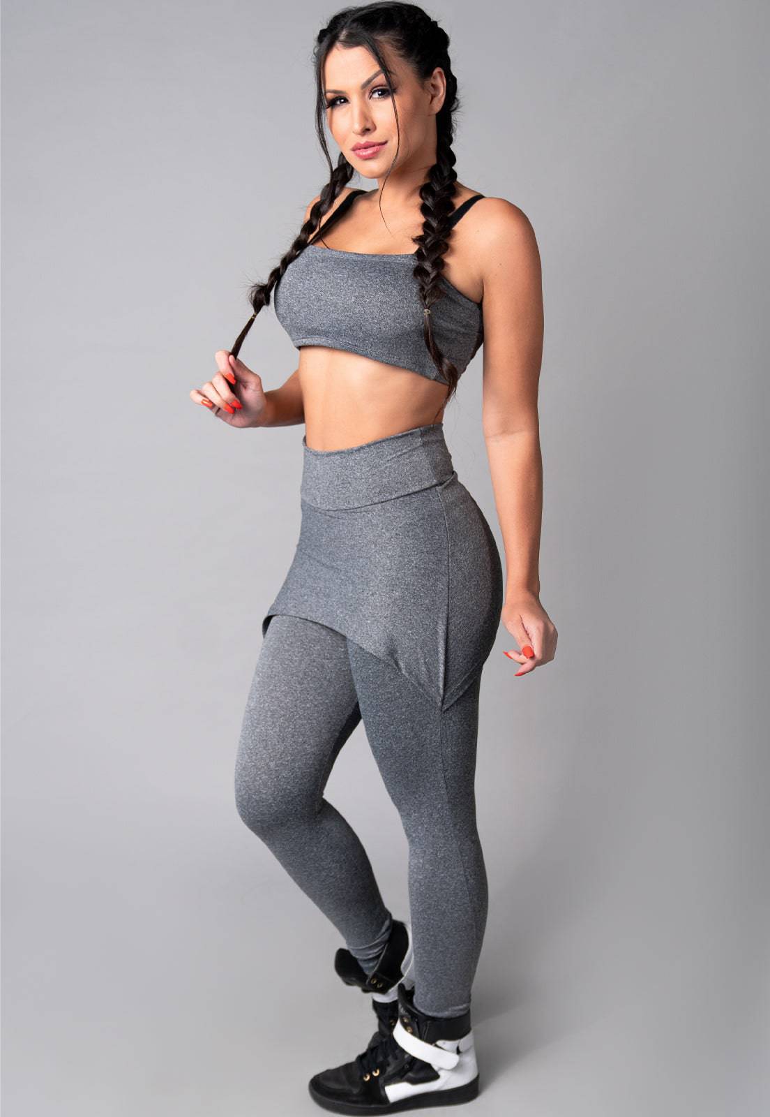 Calça Legging Suplex Saia Tapa Bumbum Mandala - MVB MODAS