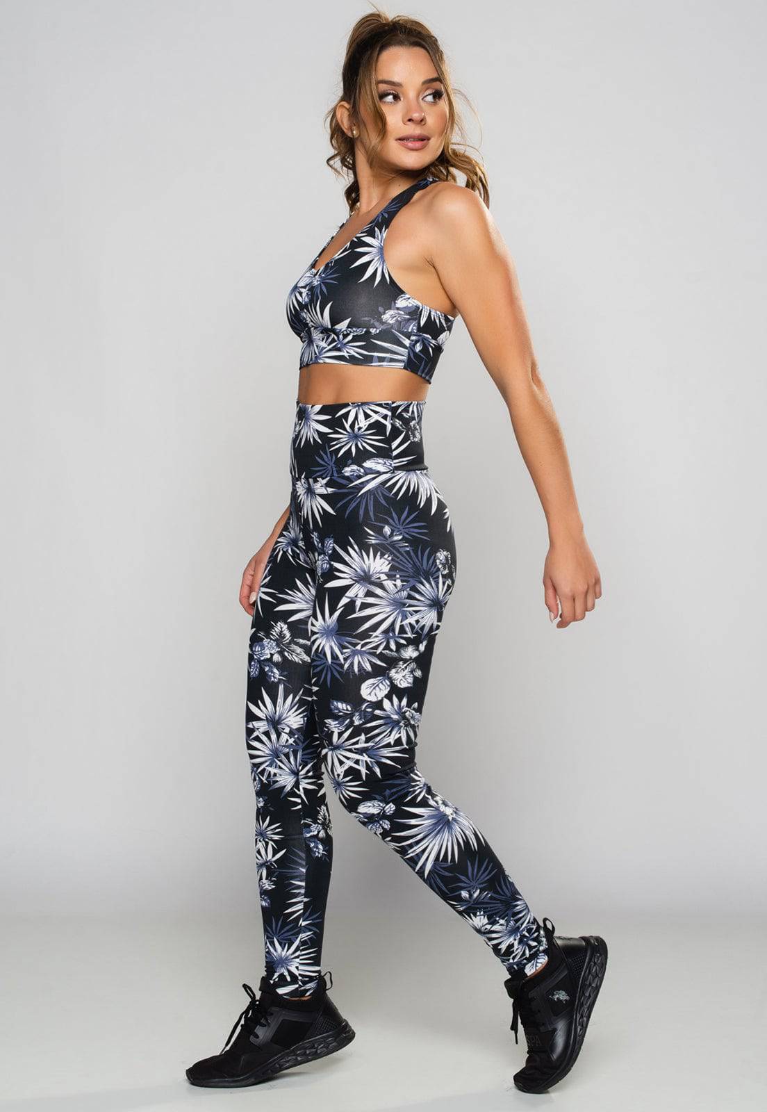 Calça Legging Cintura Alta Mandala - MVB MODAS