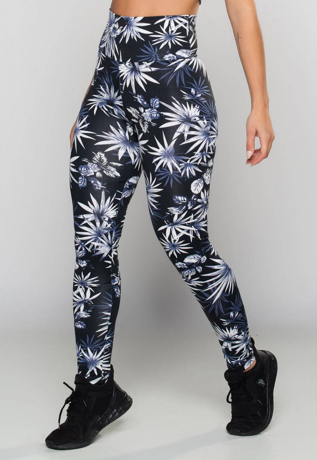 Calça Legging Cintura Alta Mandala - MVB MODAS