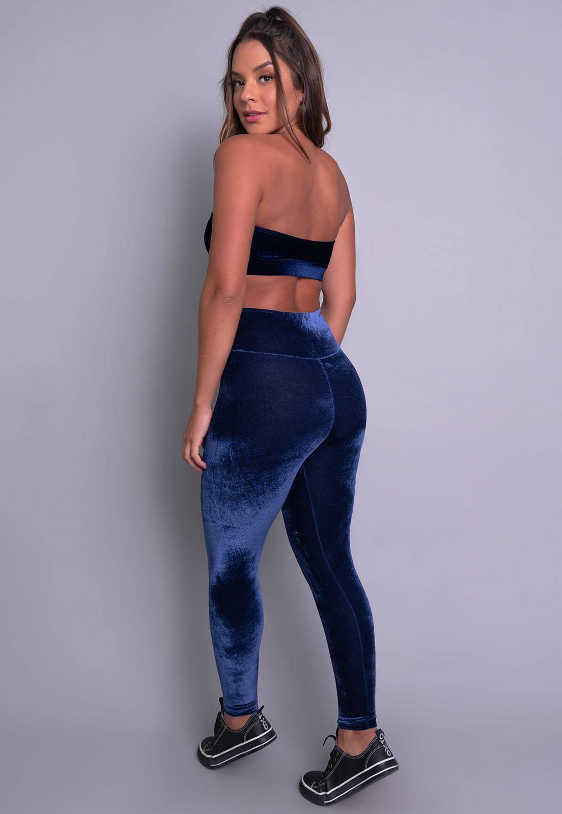 Calça Veludo Molhado Vinho - MVB MODAS