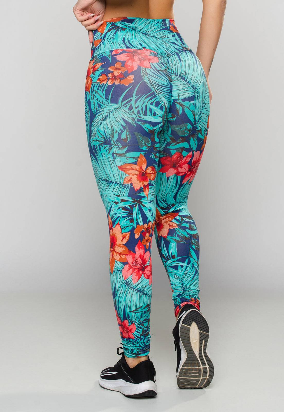 Calça Legging Empina Bumbum Suplex Amazônia - MVB MODAS