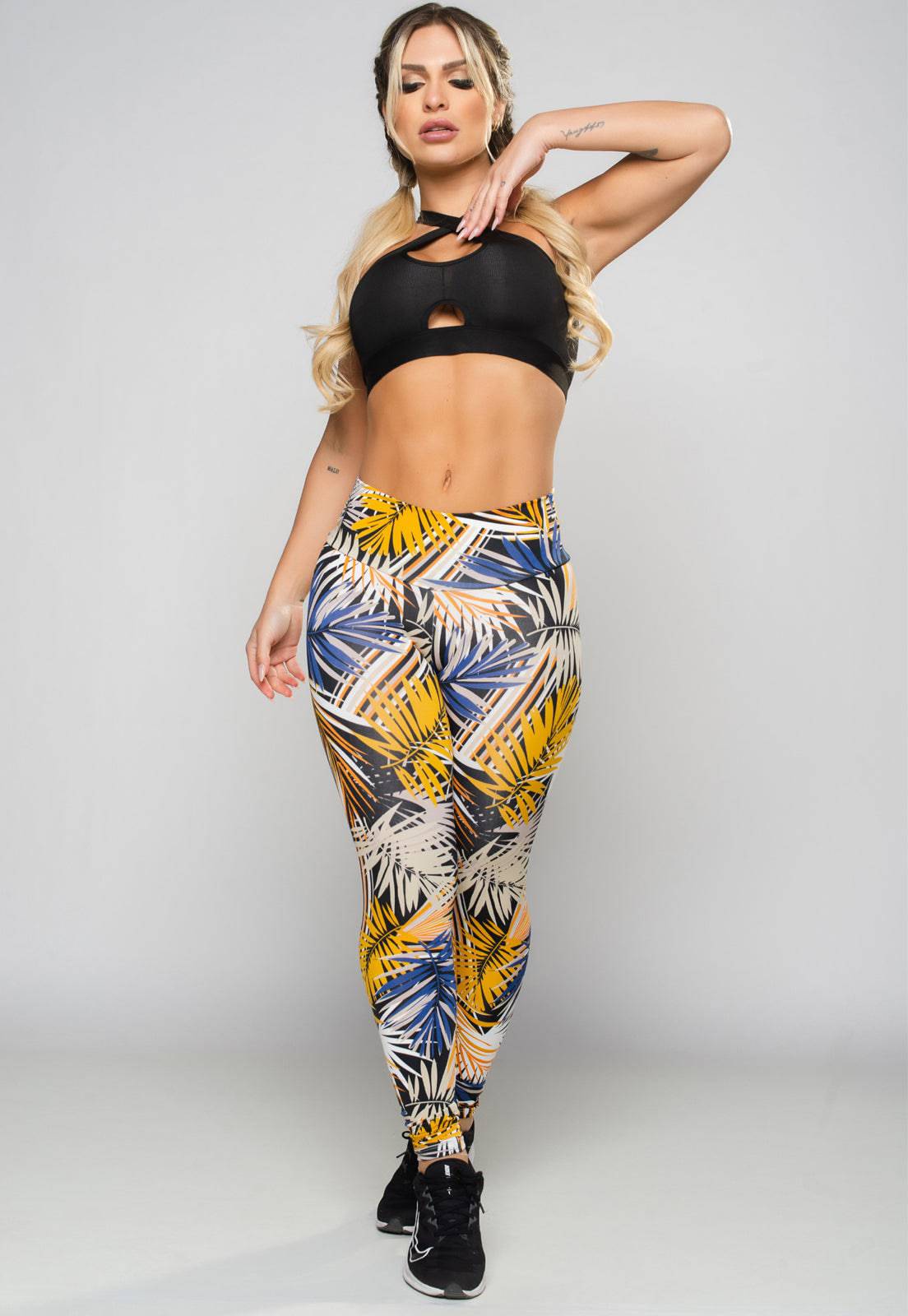 Calça Legging Empina Bumbum Suplex Eco - MVB MODAS