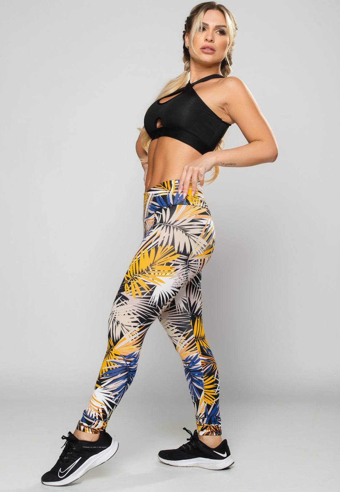 Calça Legging Empina Bumbum Suplex Eco - MVB MODAS