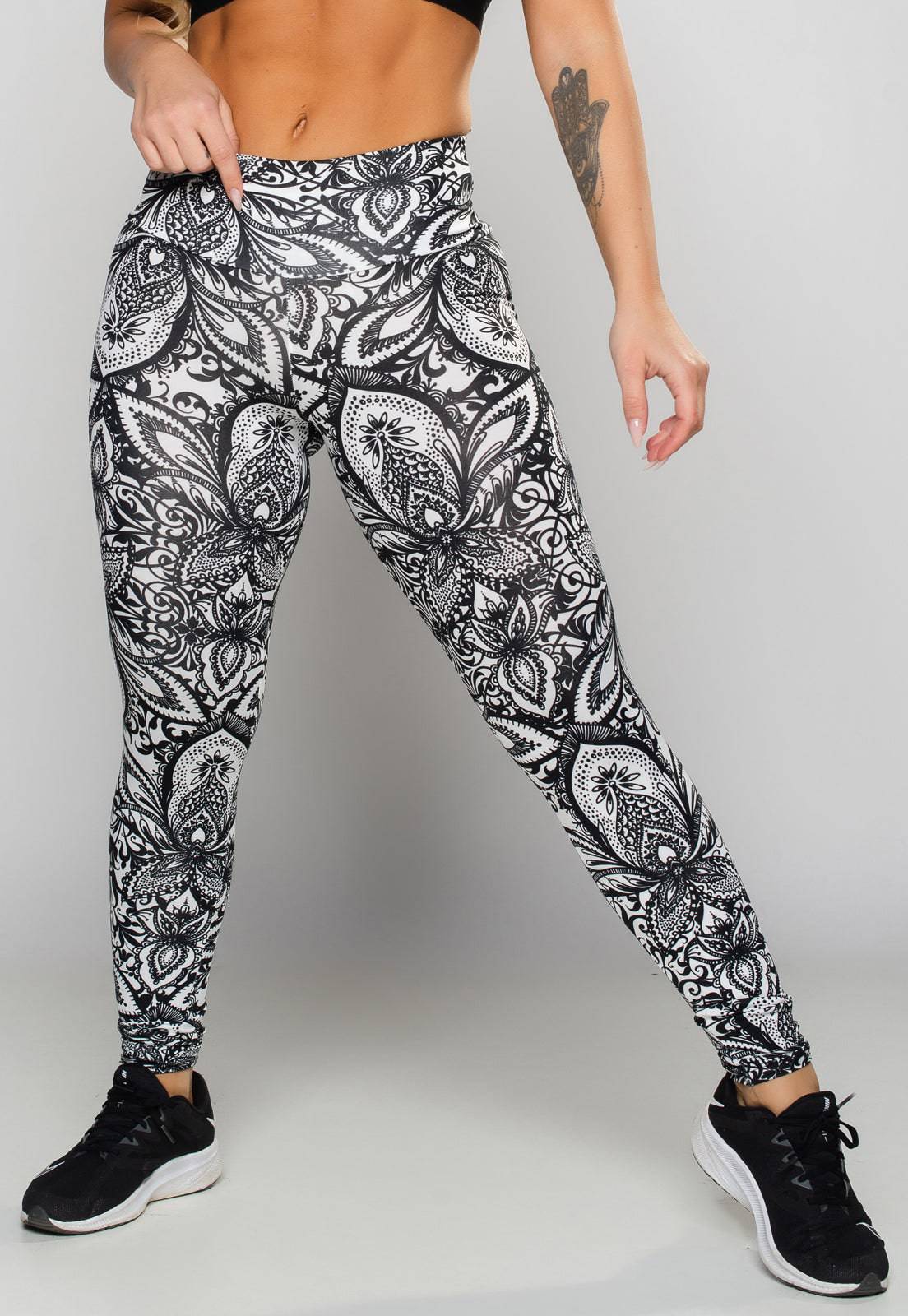 Calça Legging Empina Bumbum Suplex Mandala - MVB MODAS